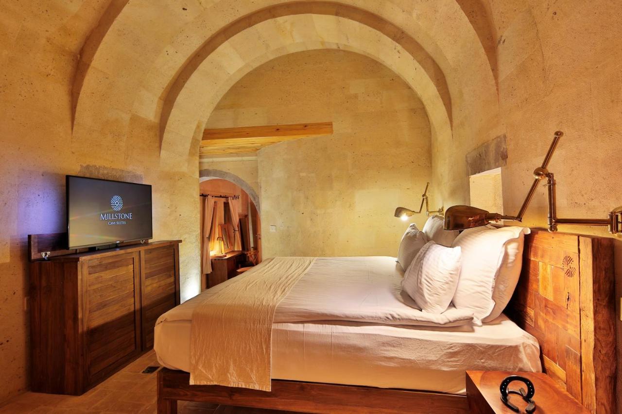 Millstone Cave Suites Hotel Üchisar Bagian luar foto